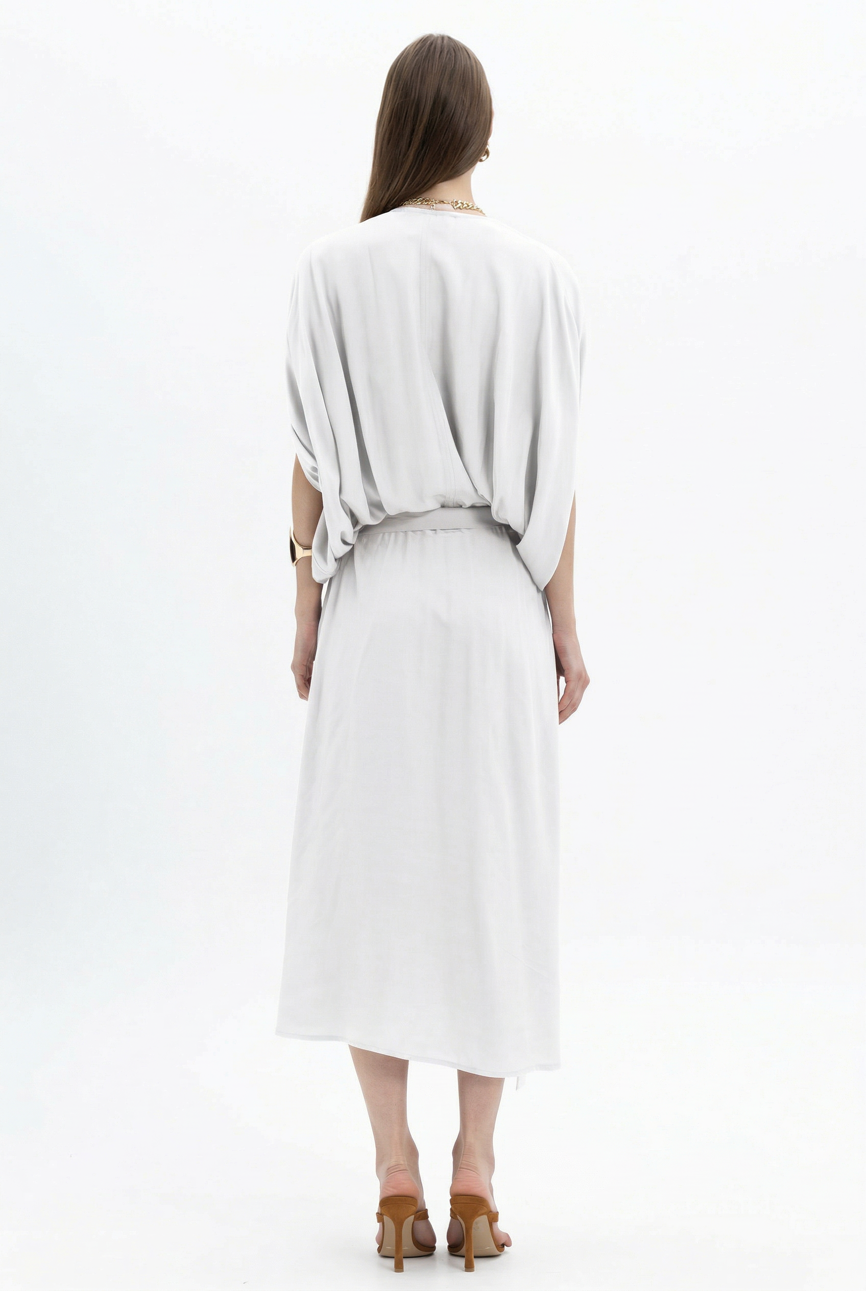 Wrap Kimono Midi