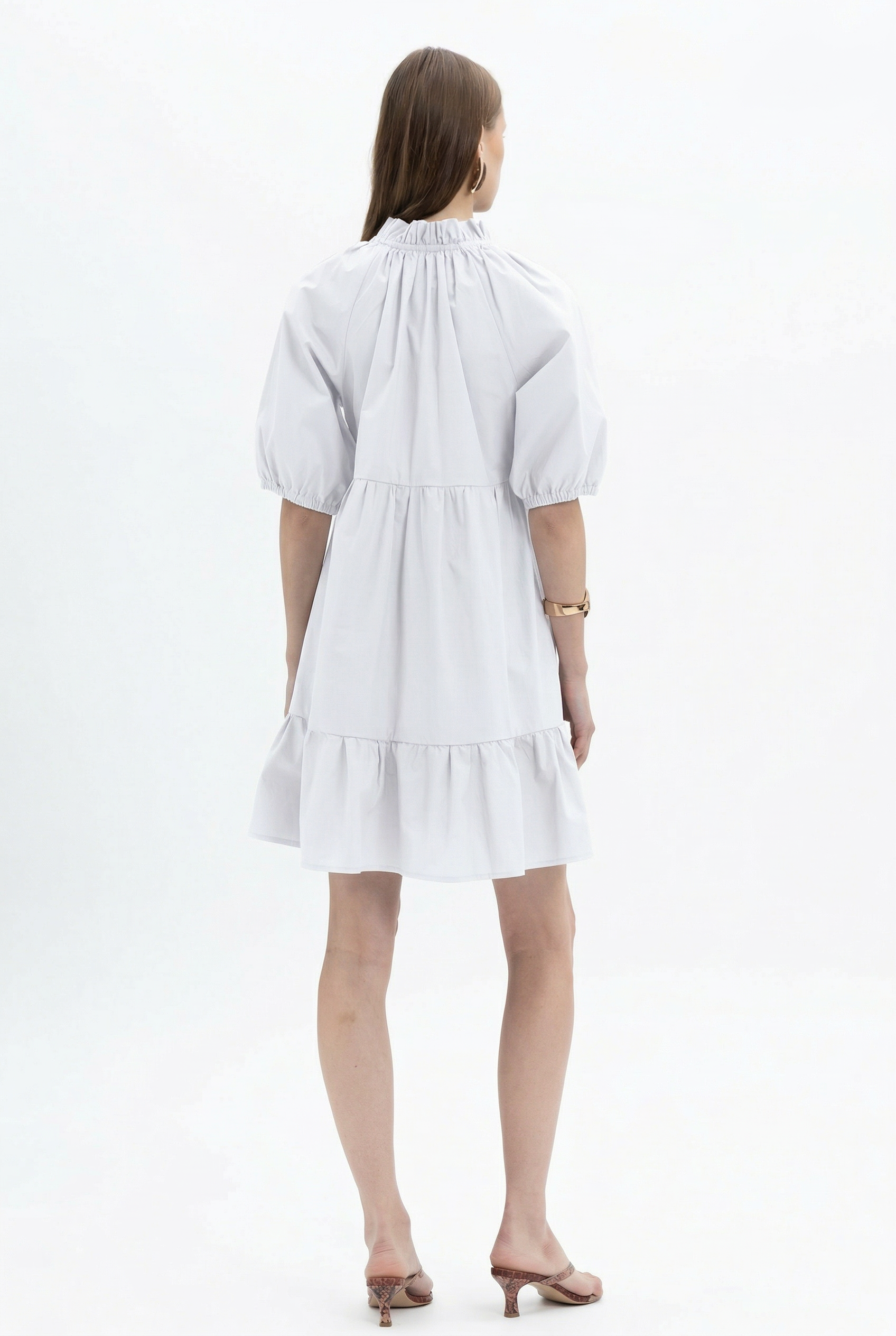 Tiered Mini Dress