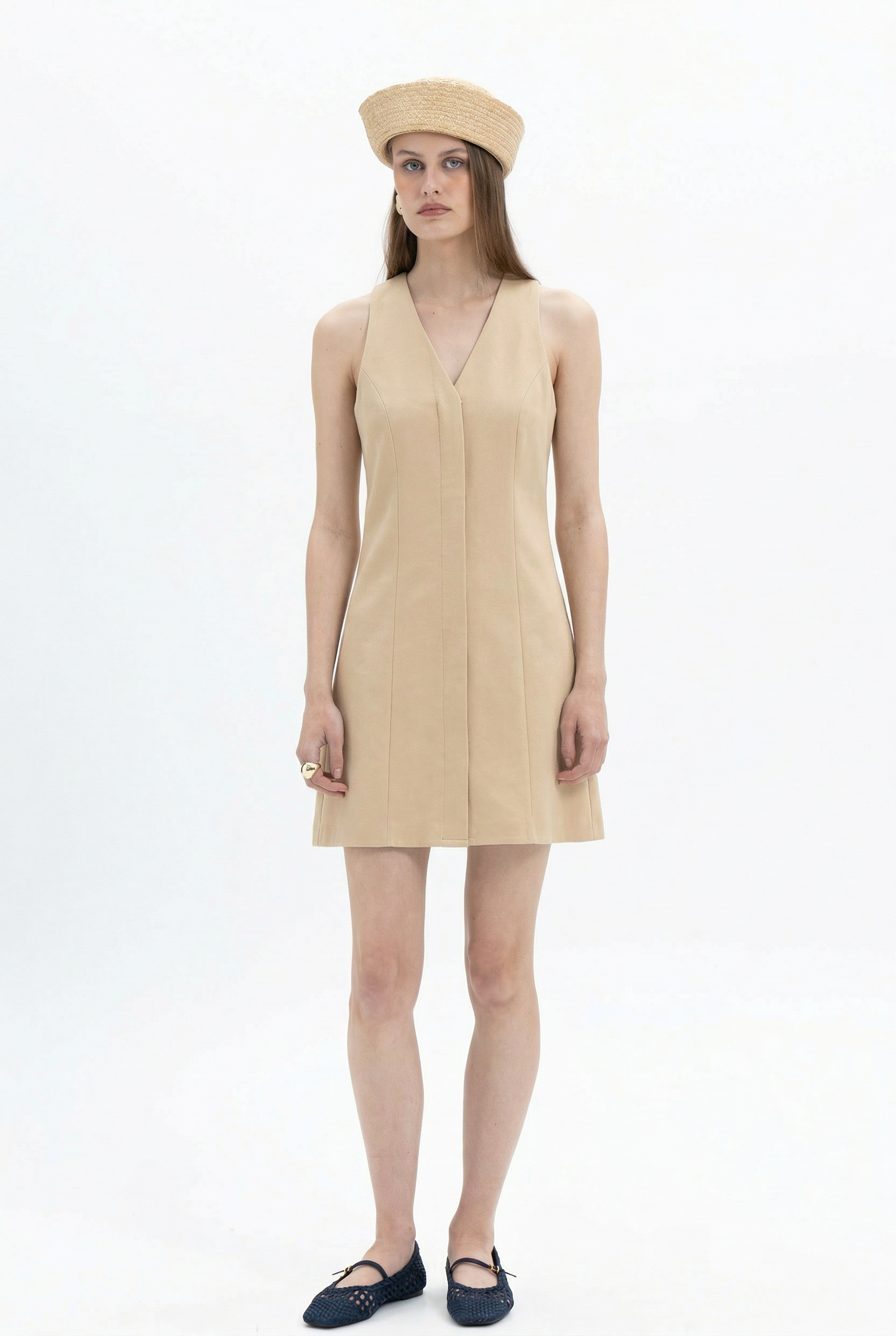 Vneck Mini Dress