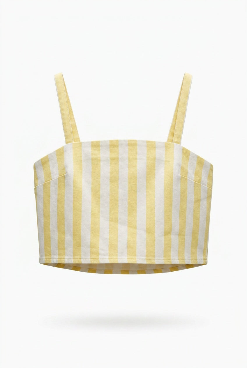 Stripe Crop Top