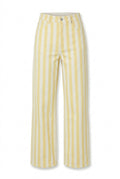 Stripe Wide Leg Trousers