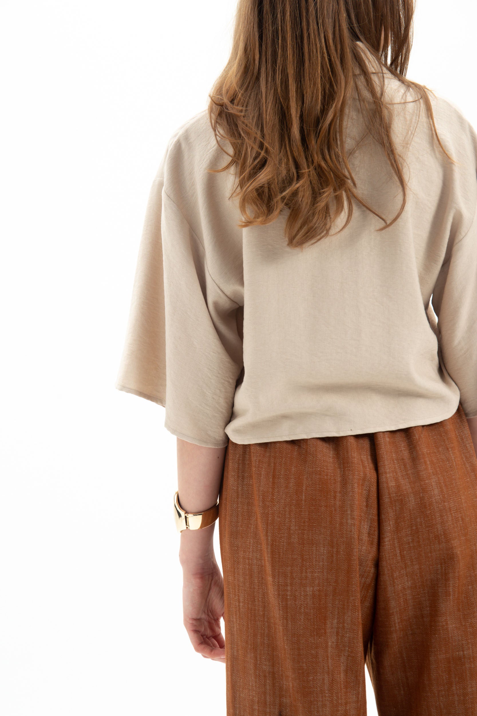 Cropped Wide Pants