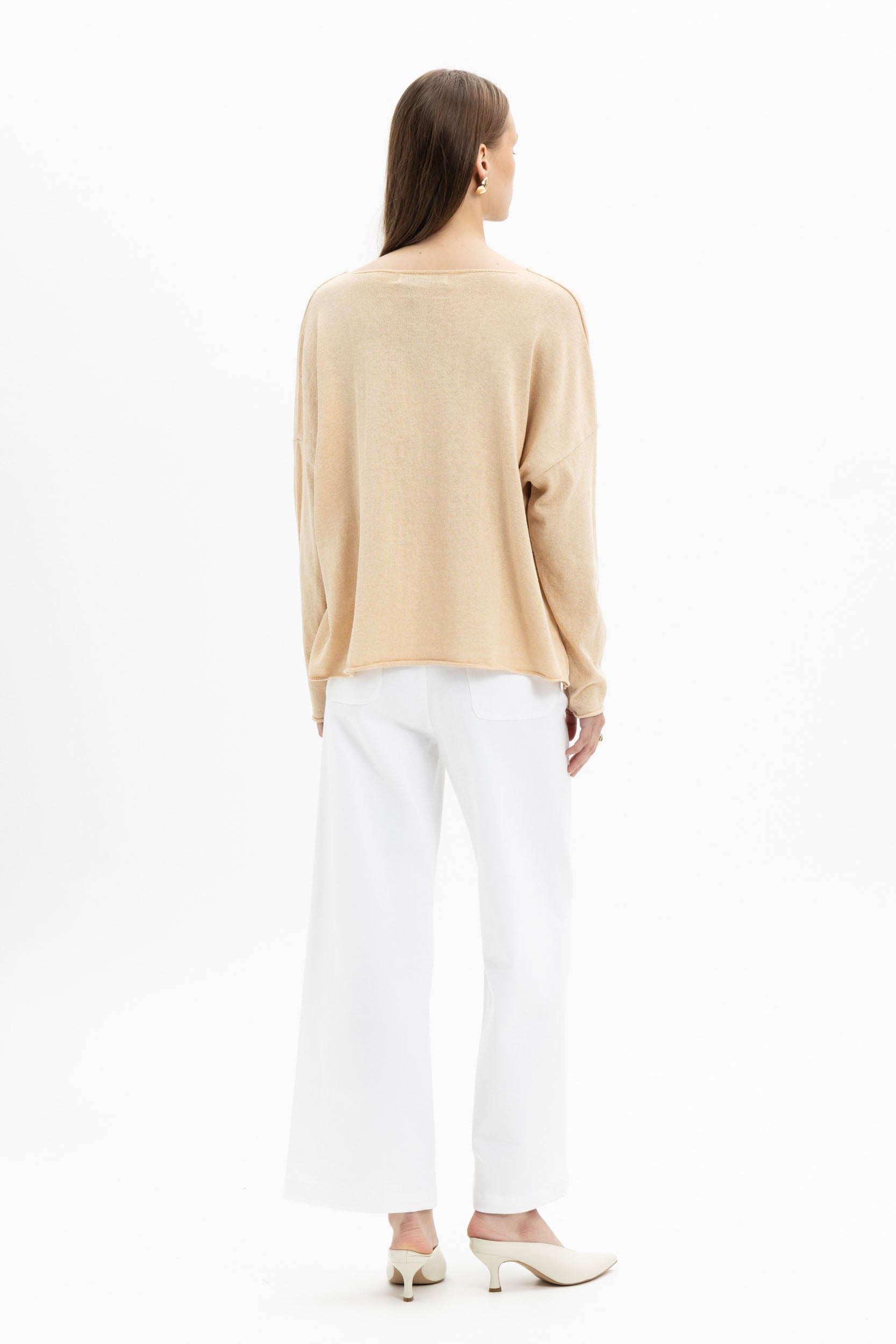 Vneck Knit Sweater
