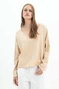 Vneck Knit Sweater