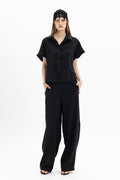 Fluid Wide-Leg Pants