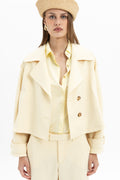 MyT cropped trench jacket — MyT Spring-Summer 2026 collection