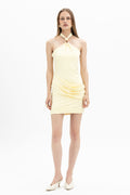 Halter Ruched Mini