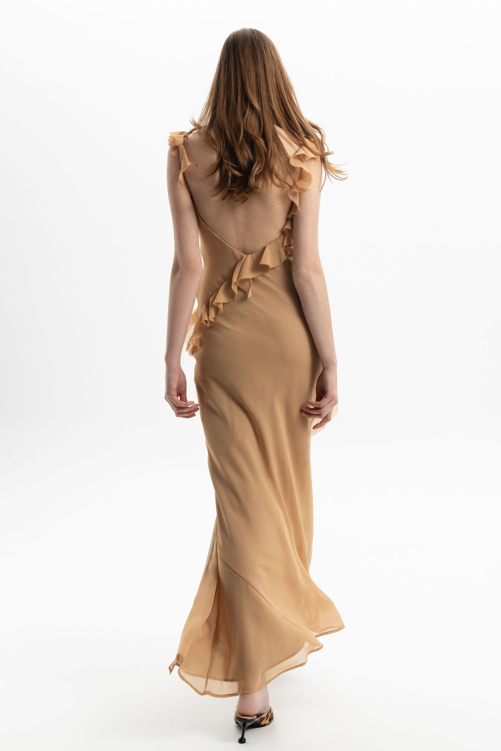 MyT spaghetti midi dress — MyT Spring-Summer 2026 collection, view 3
