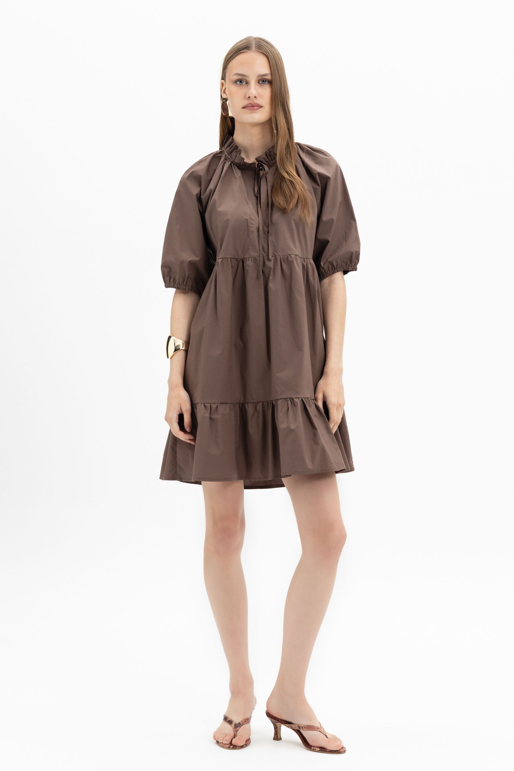Tiered Mini Dress