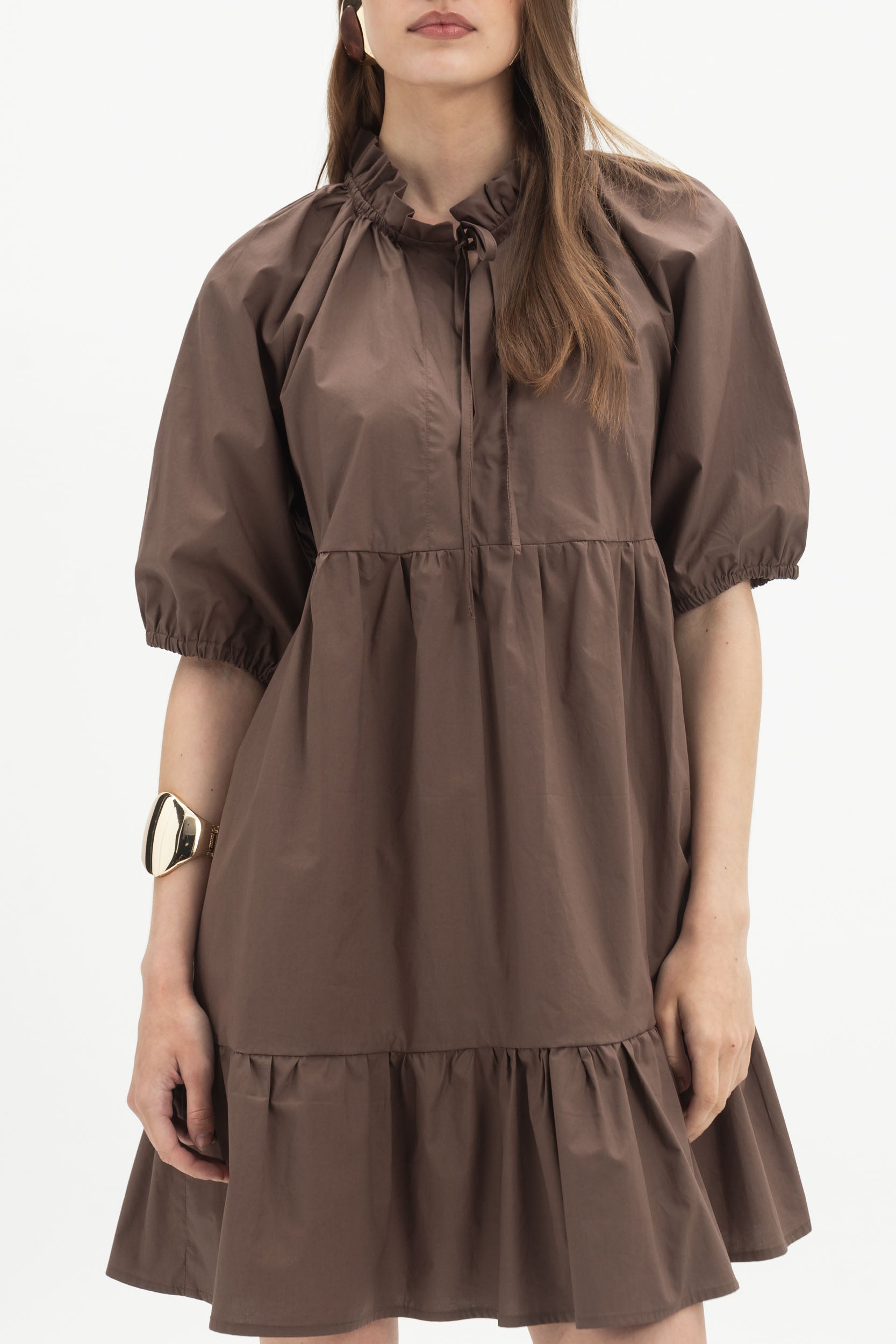 Tiered Mini Dress
