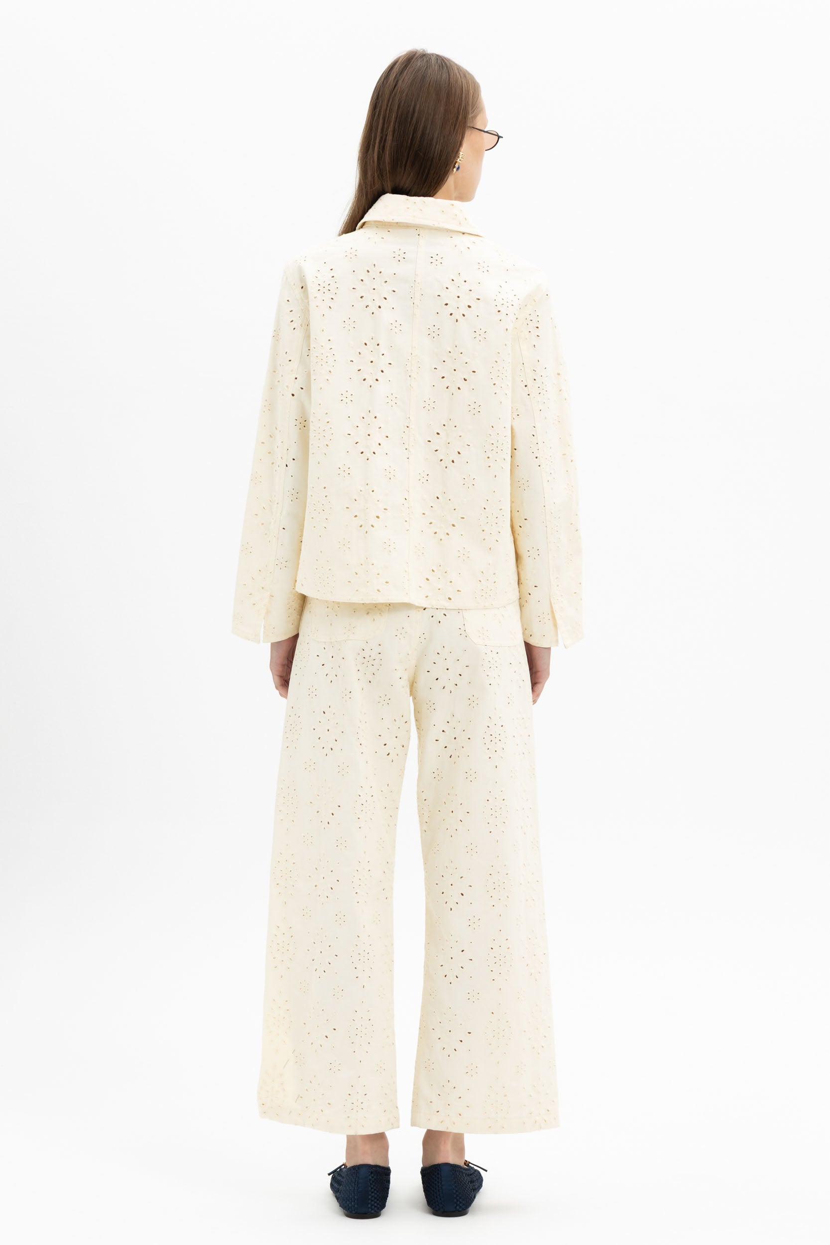 MyT eyelet embroidered jacket — MyT Spring-Summer 2026 collection, view 4