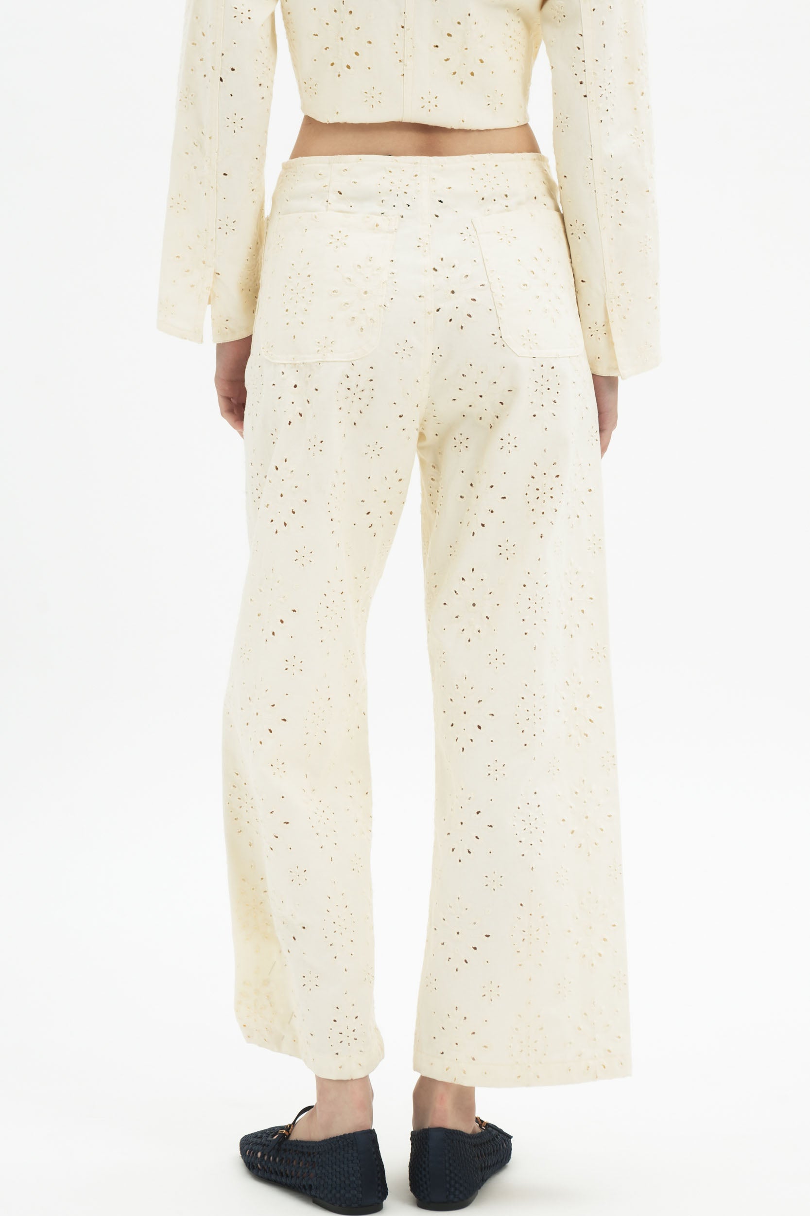 MyT embroidered pants — MyT Spring-Summer 2026 collection, view 3