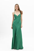 MyT emerald; black maxi slip dress — MyT Spring-Summer 2026 collection