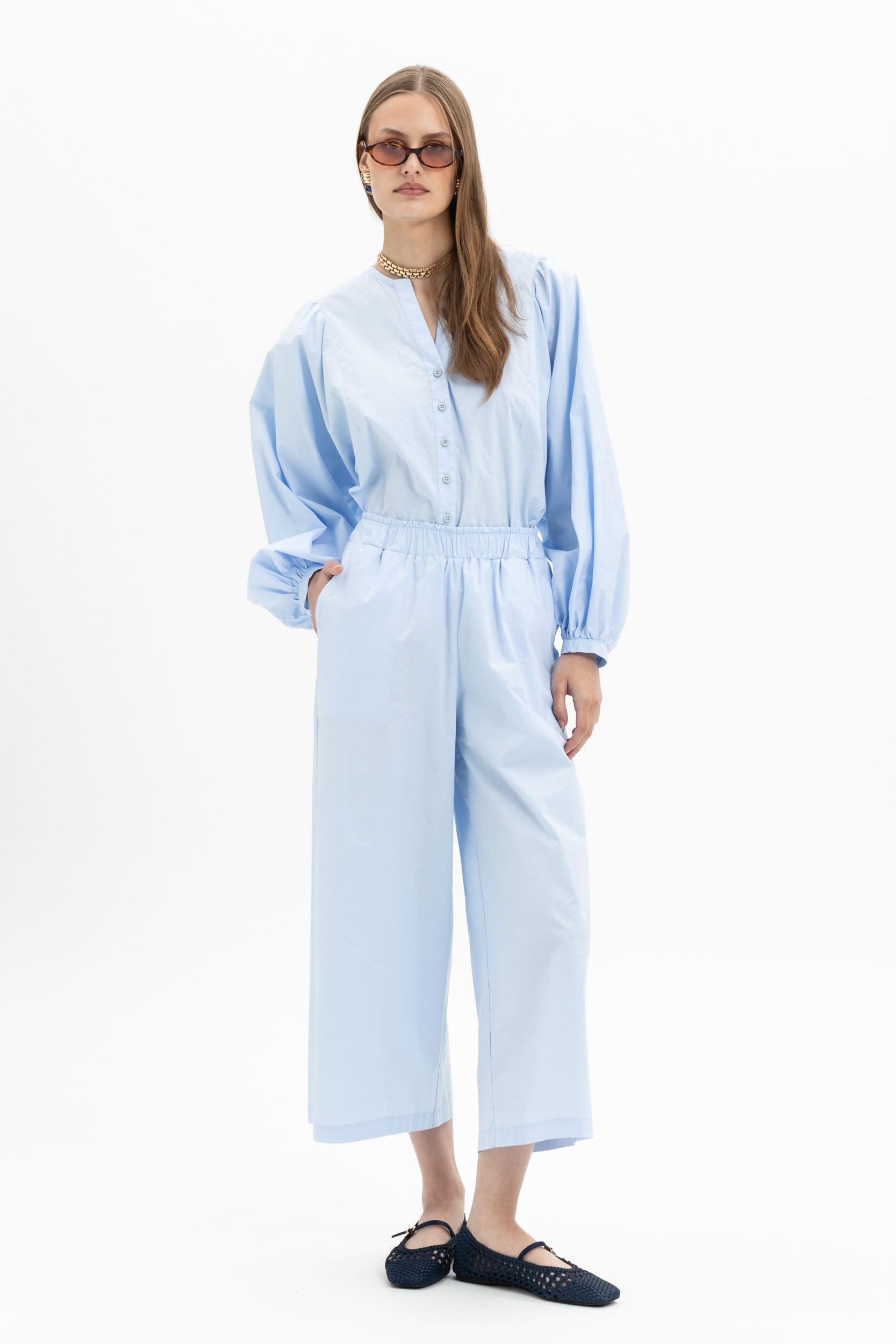 Balloon Sleeve Shirt