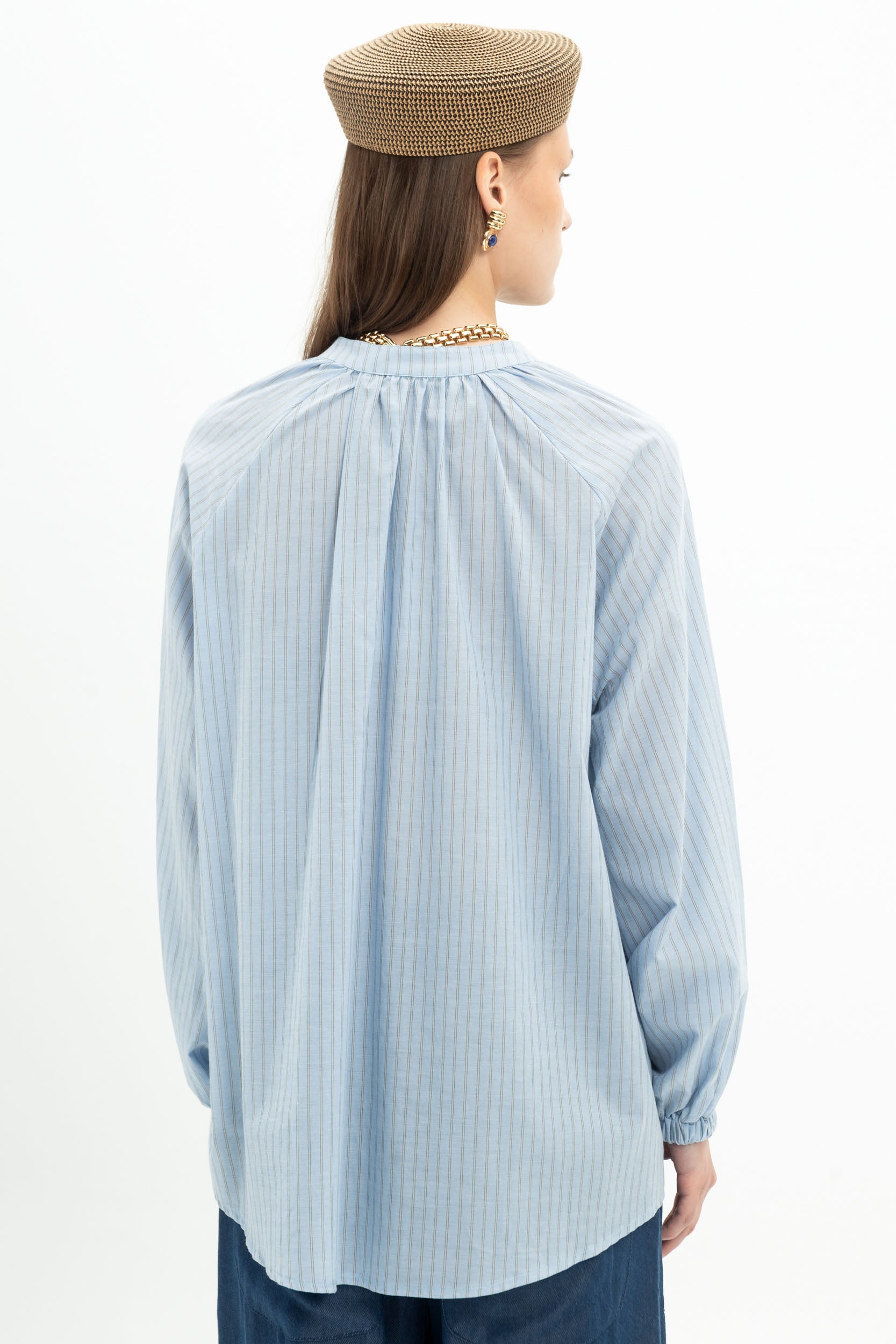 MyT stripe balloon blouse — MyT Spring-Summer 2026 collection, view 4