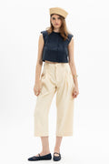 MyT pleated cropped pants — MyT Spring-Summer 2026 collection