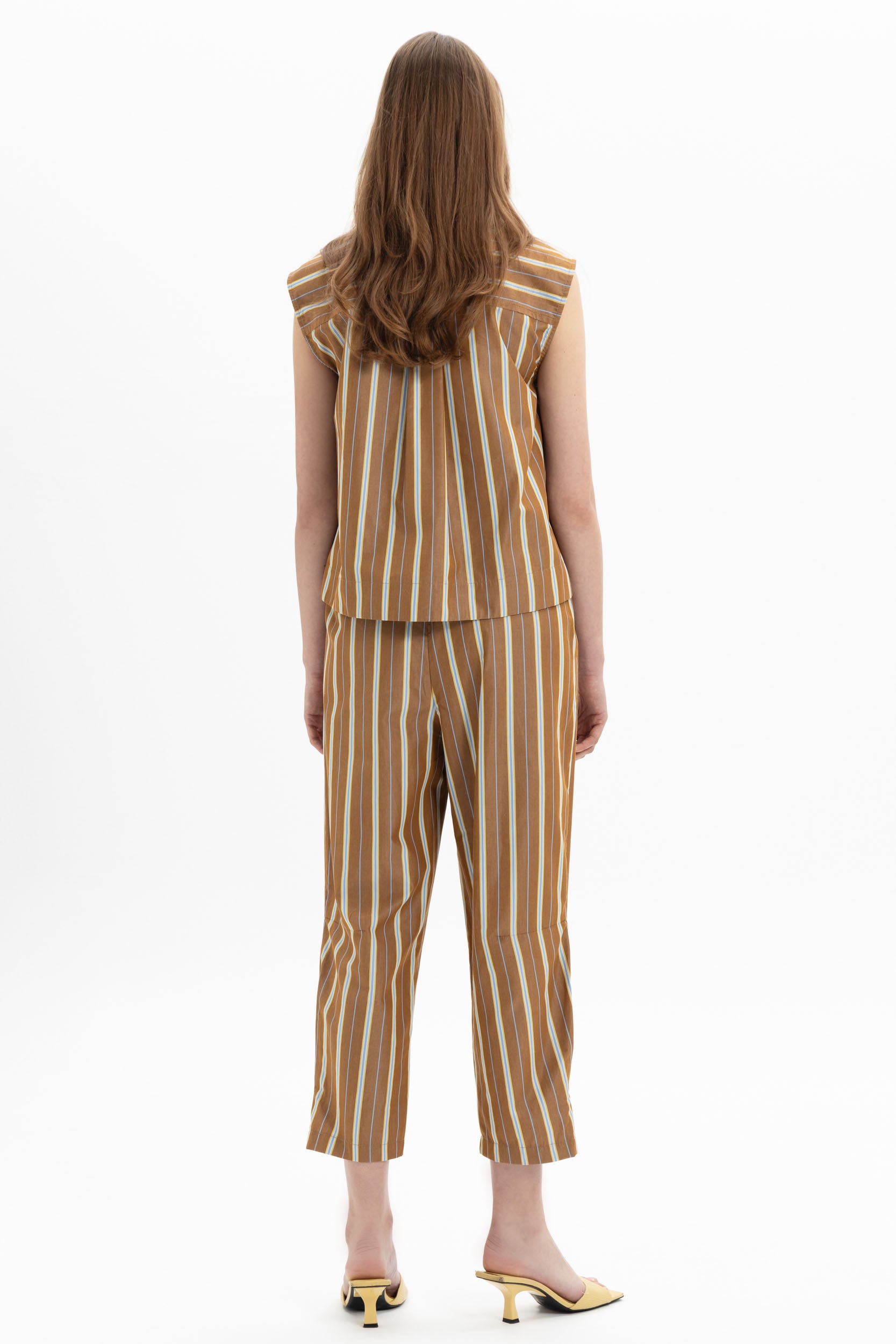 Stripe Straight Pants