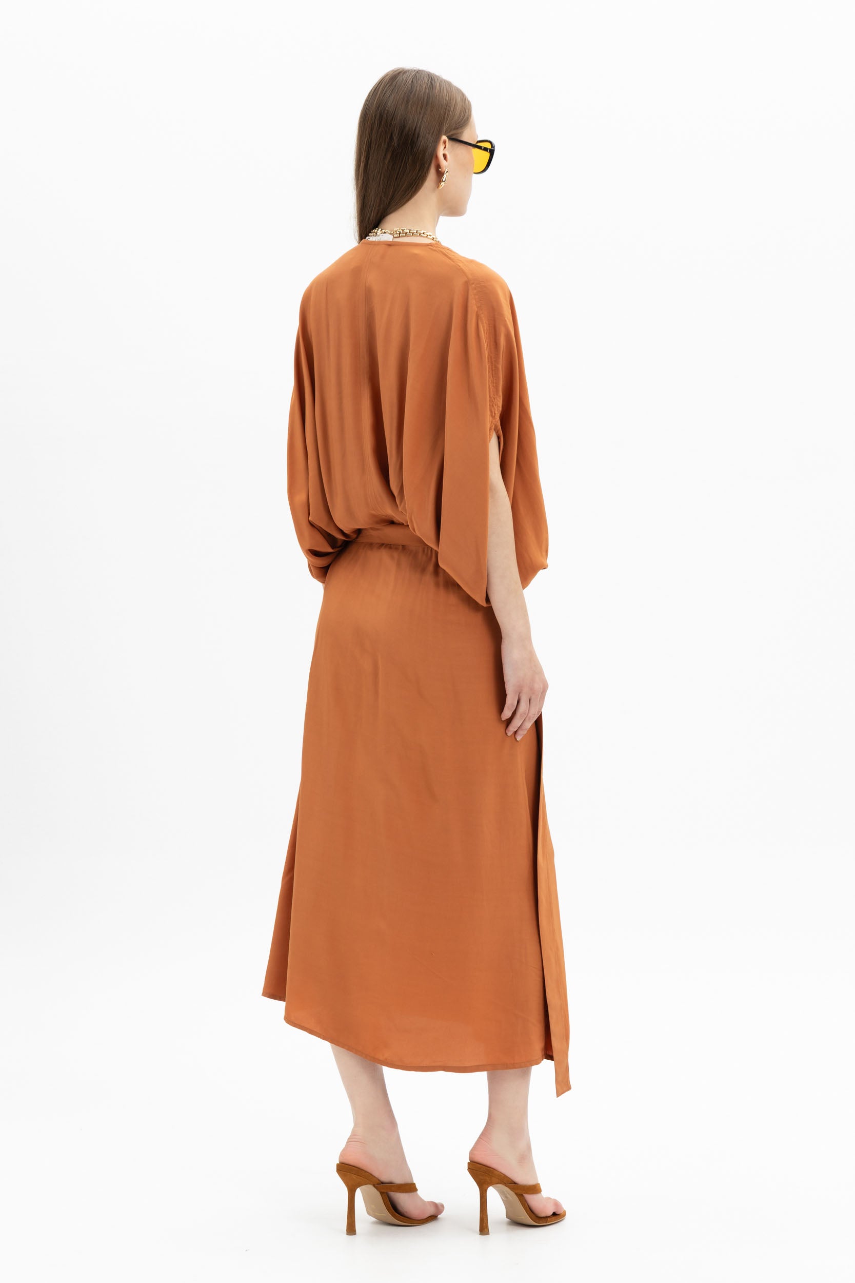 Wrap Kimono Midi