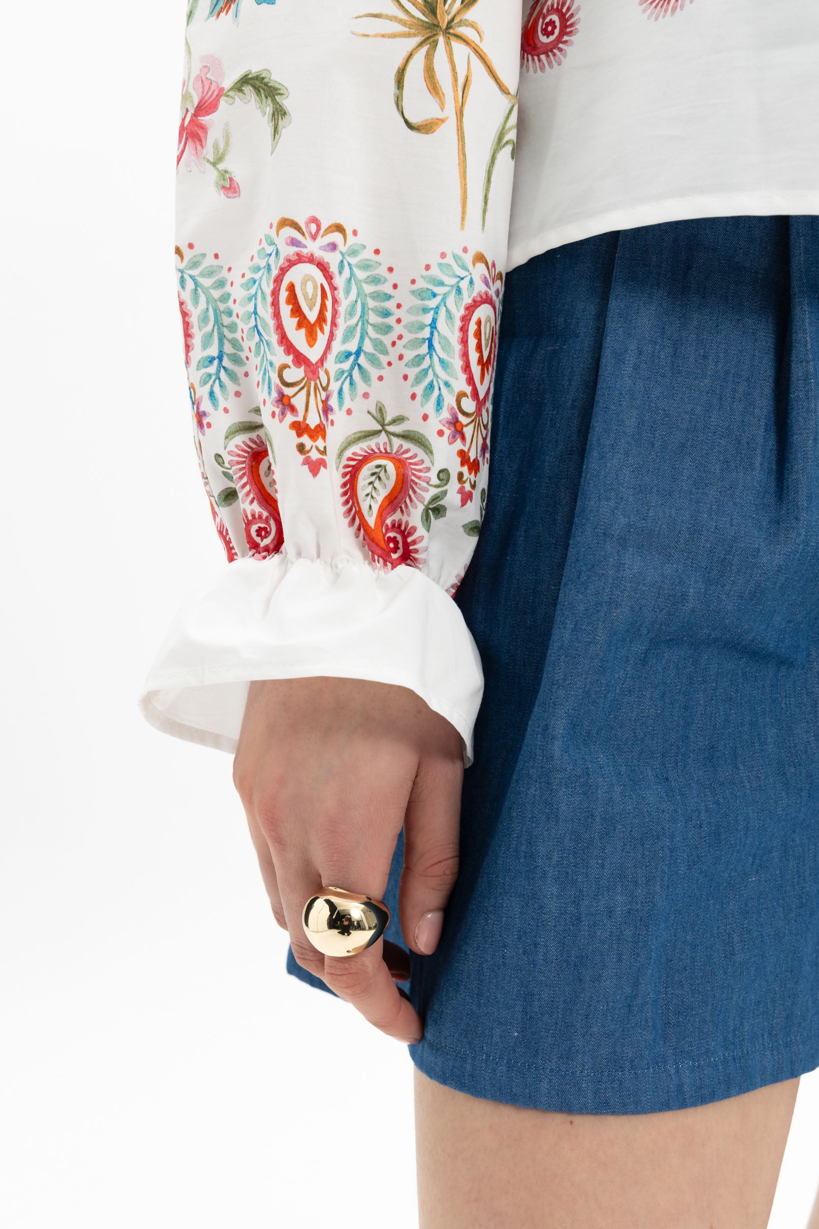 MyT floral embroidered blouse — MyT Spring-Summer 2026 collection, view 5