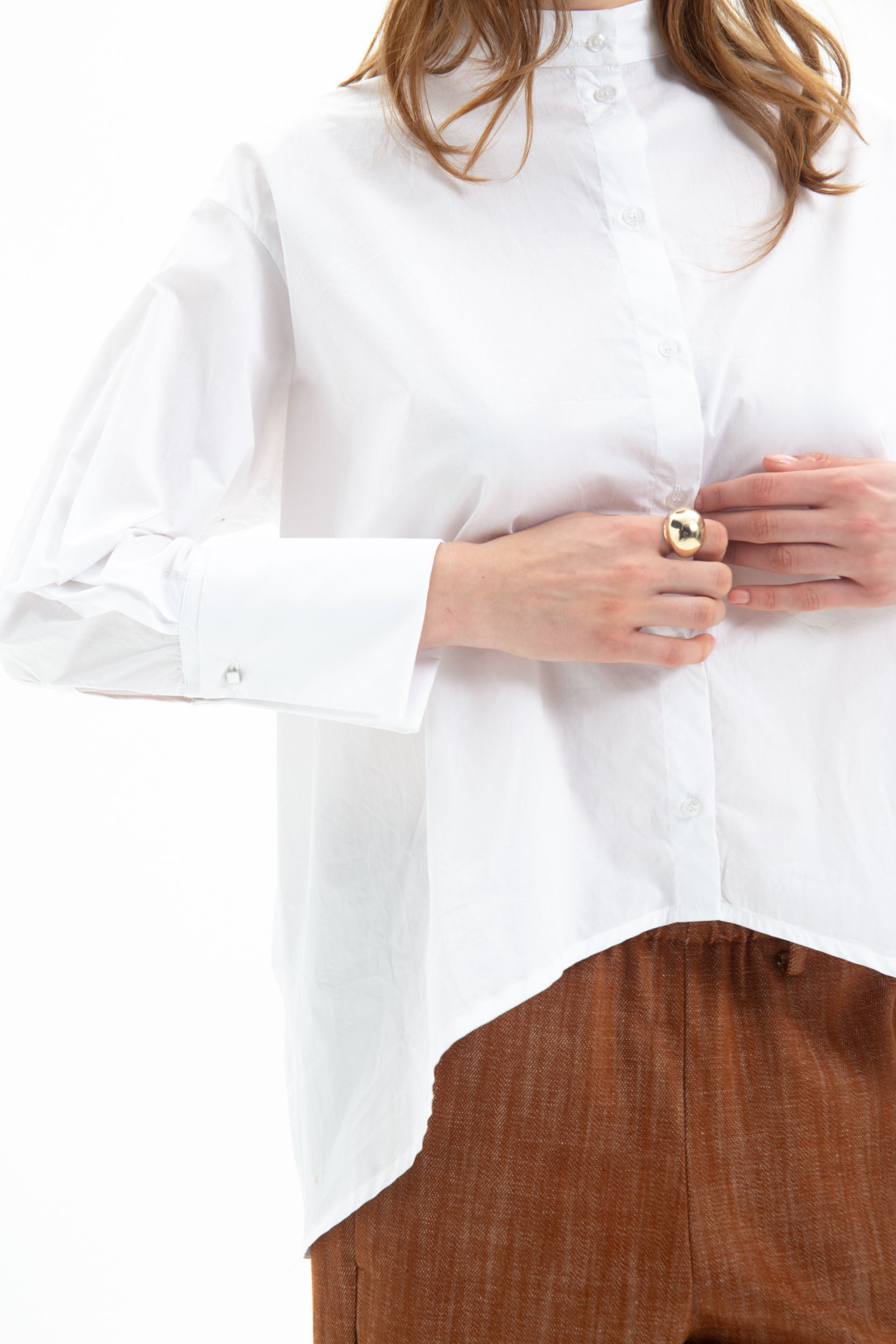 Mandarin Collar Shirt