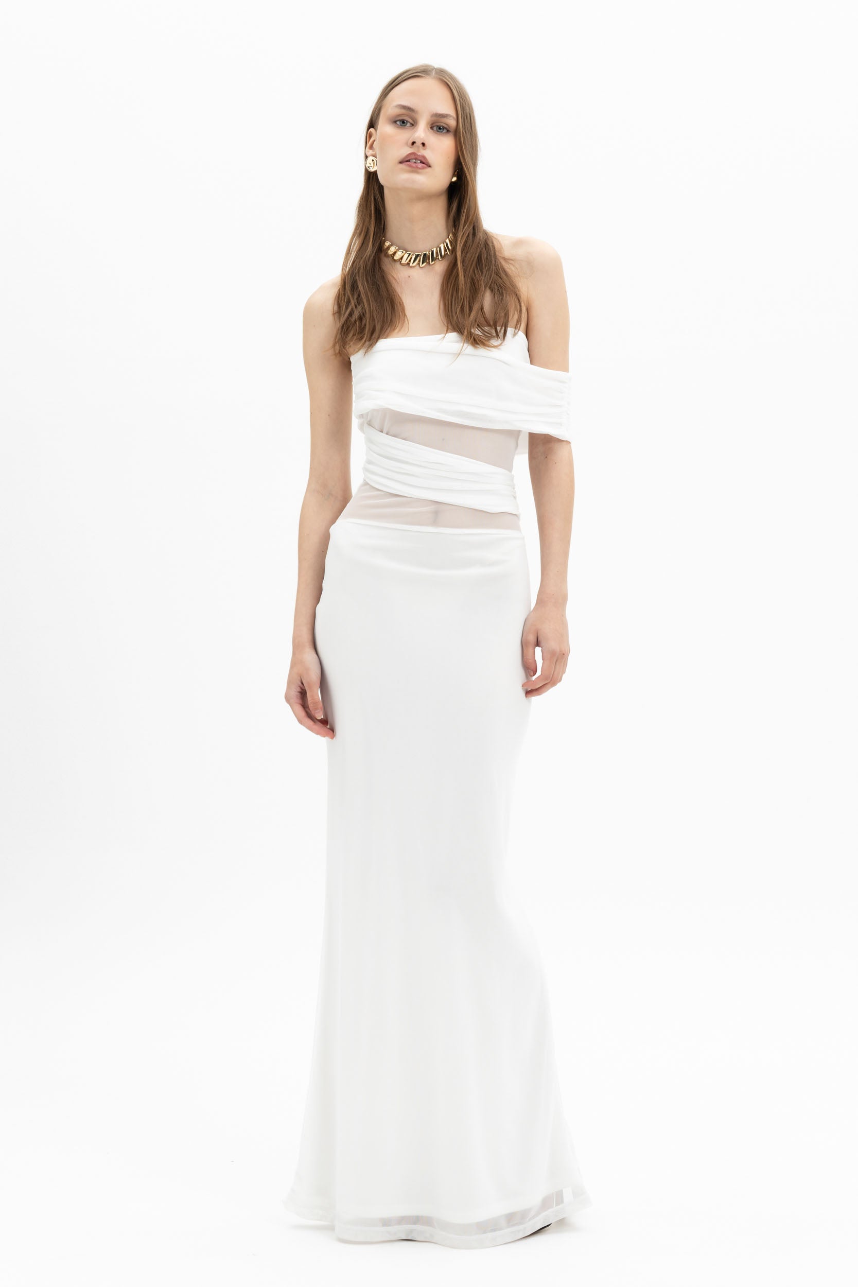 Drape Maxi Dress