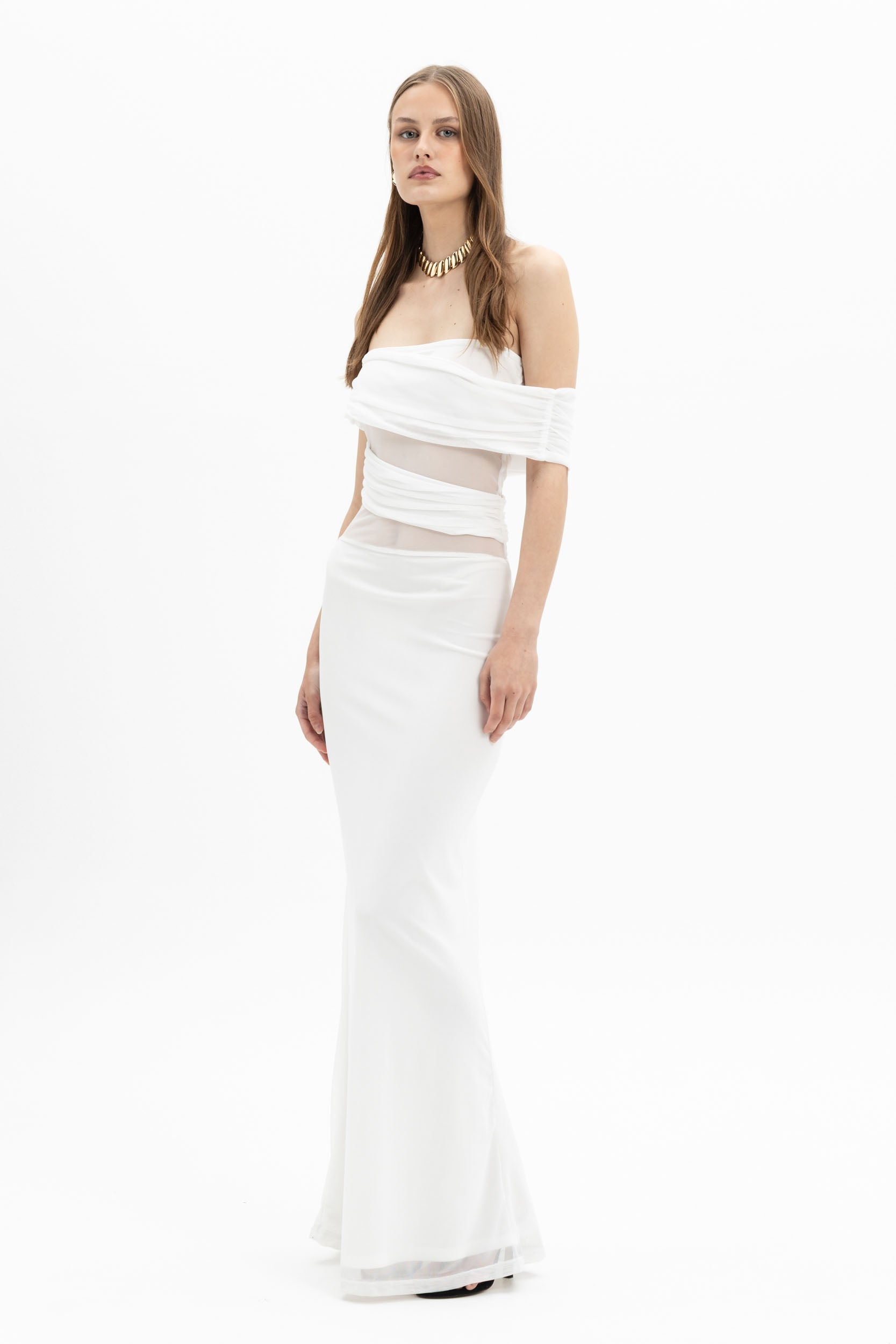 Drape Maxi Dress