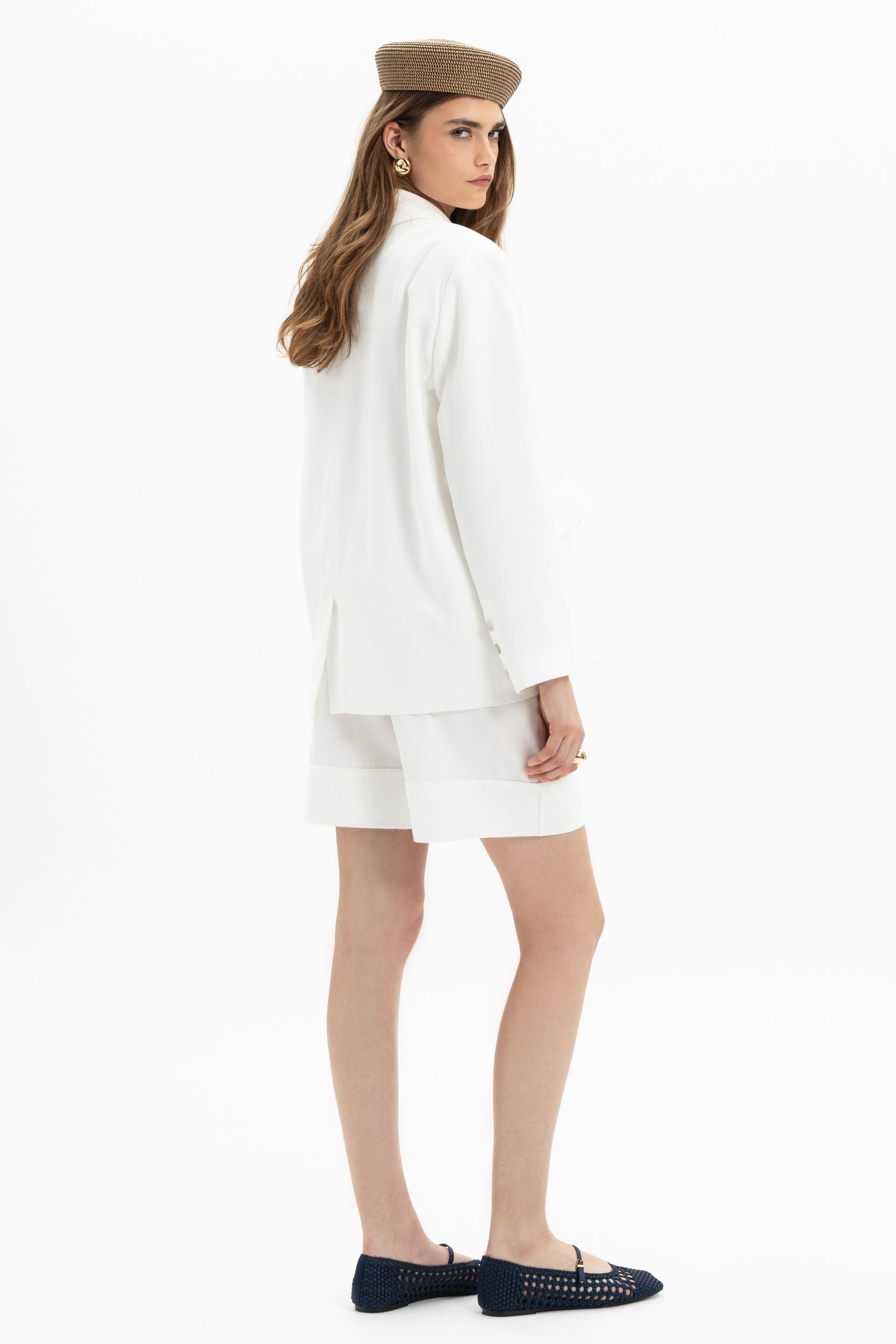 MyT white; beige 1 oversized blazer — MyT Spring-Summer 2026 collection, view 5