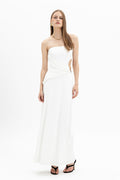 Strapless Cutout Maxi