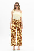 Yellow Draped Top