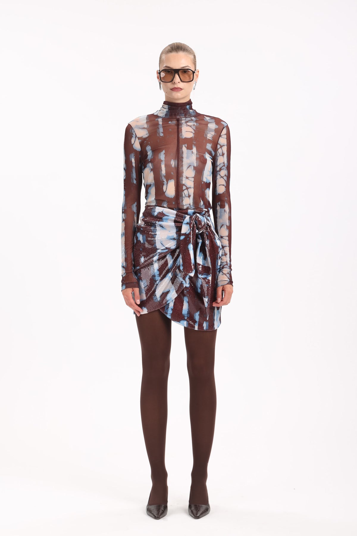 Printed Wrap Skirt - MYT Wearables Fall–Winter 2027