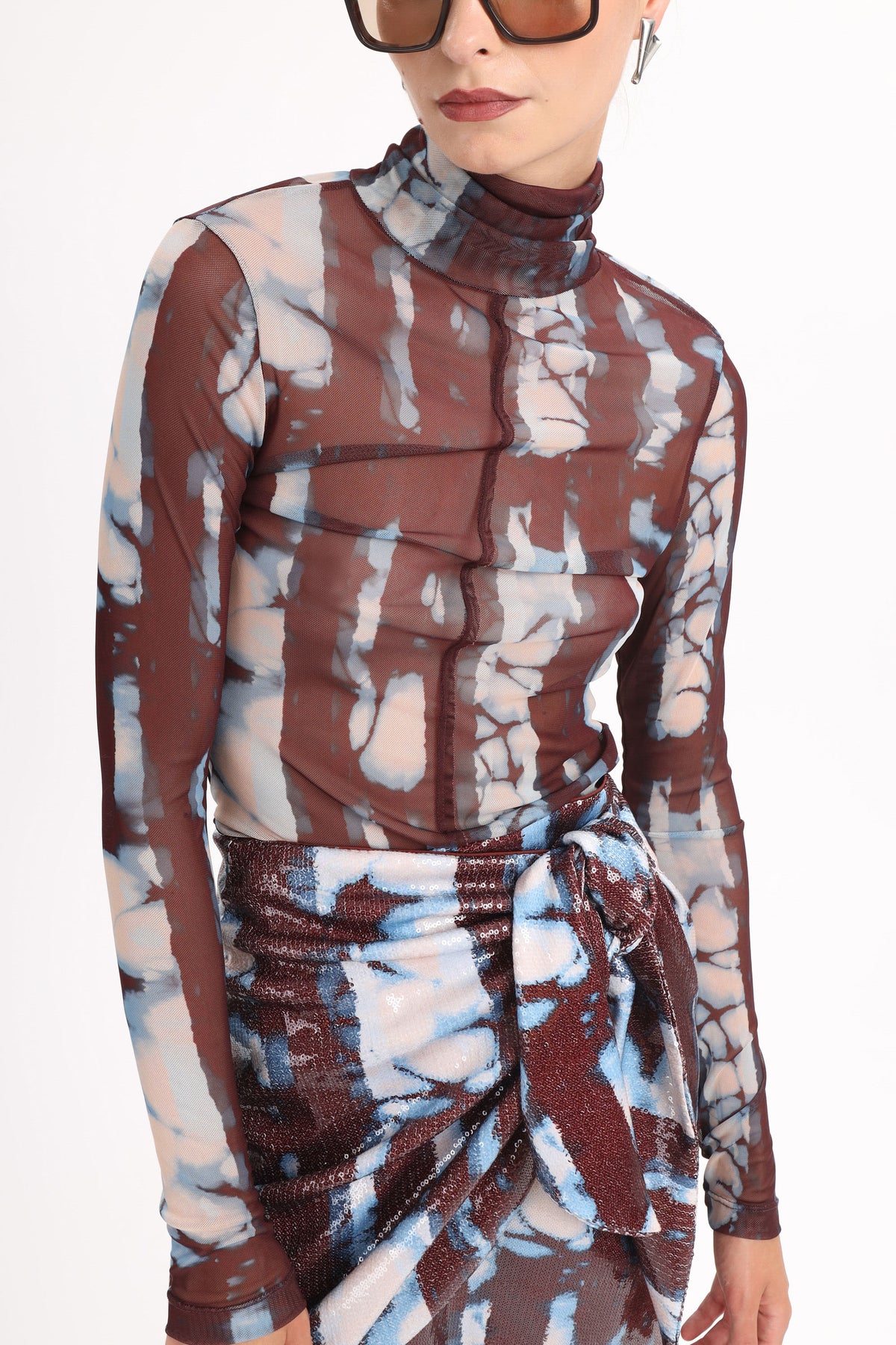 Printed Wrap Skirt - MYT Wearables Fall–Winter 2027