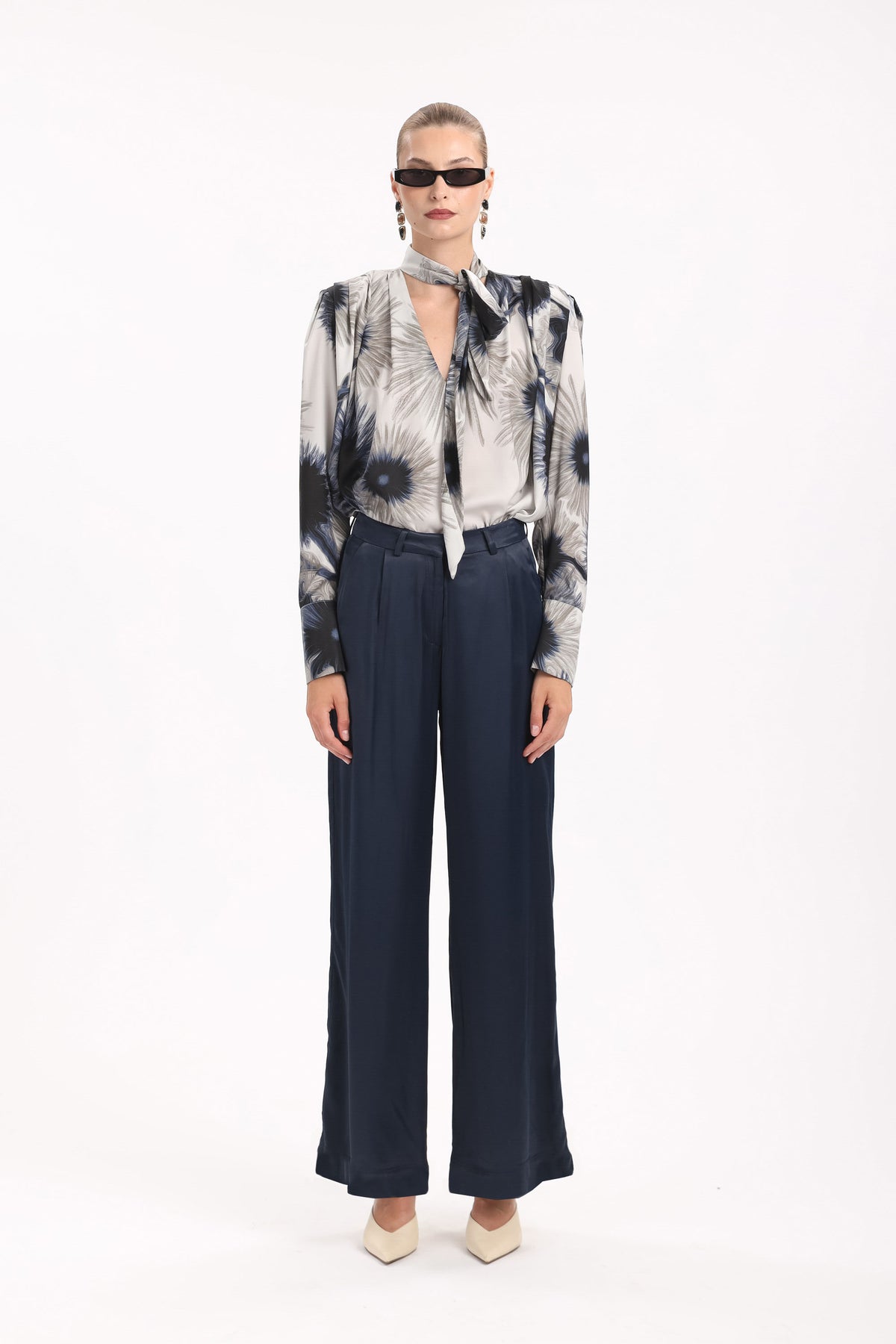 Satin Wide-Leg Pants - MYT Wearables Fall–Winter 2027