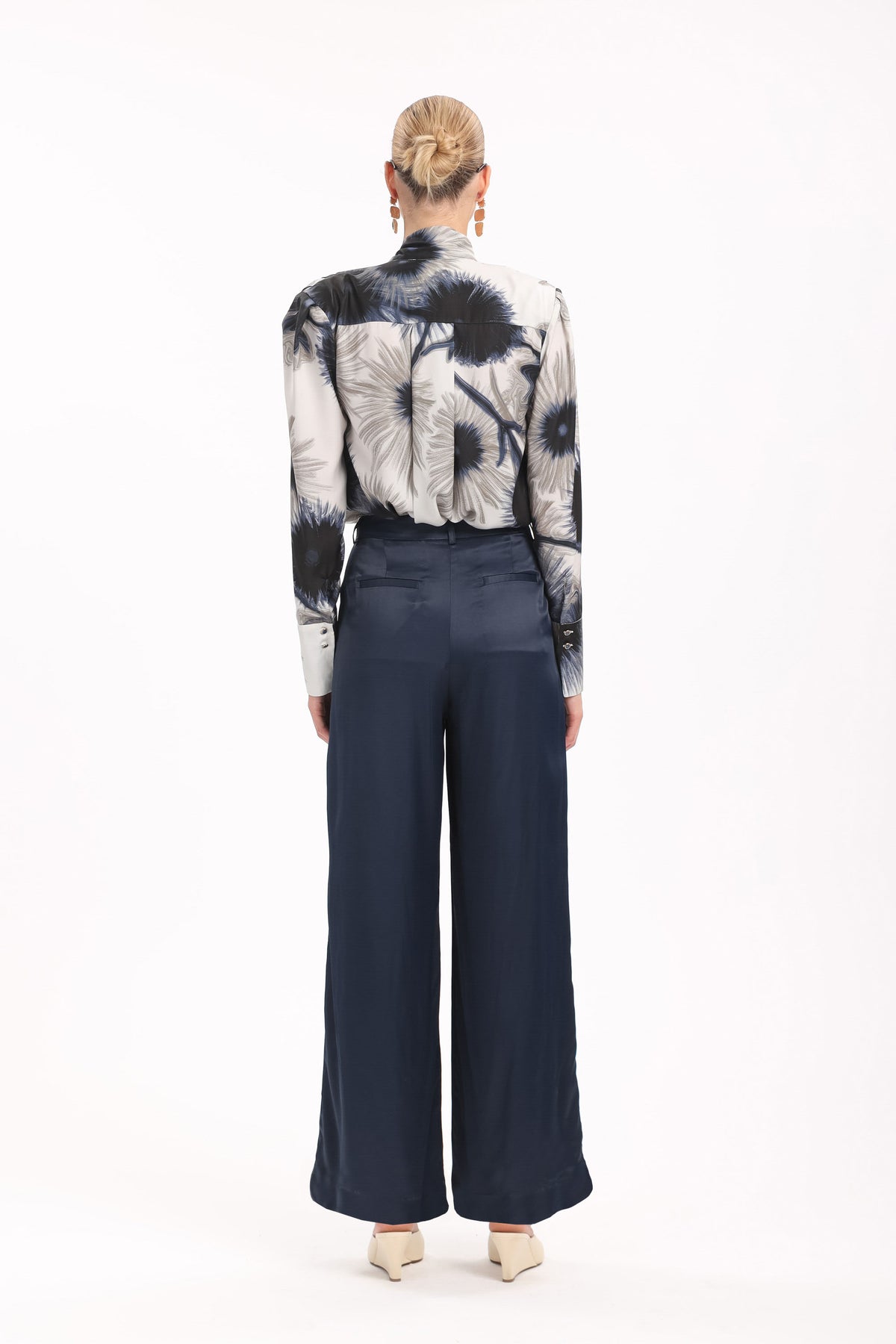 Satin Wide-Leg Pants - MYT Wearables Fall–Winter 2027