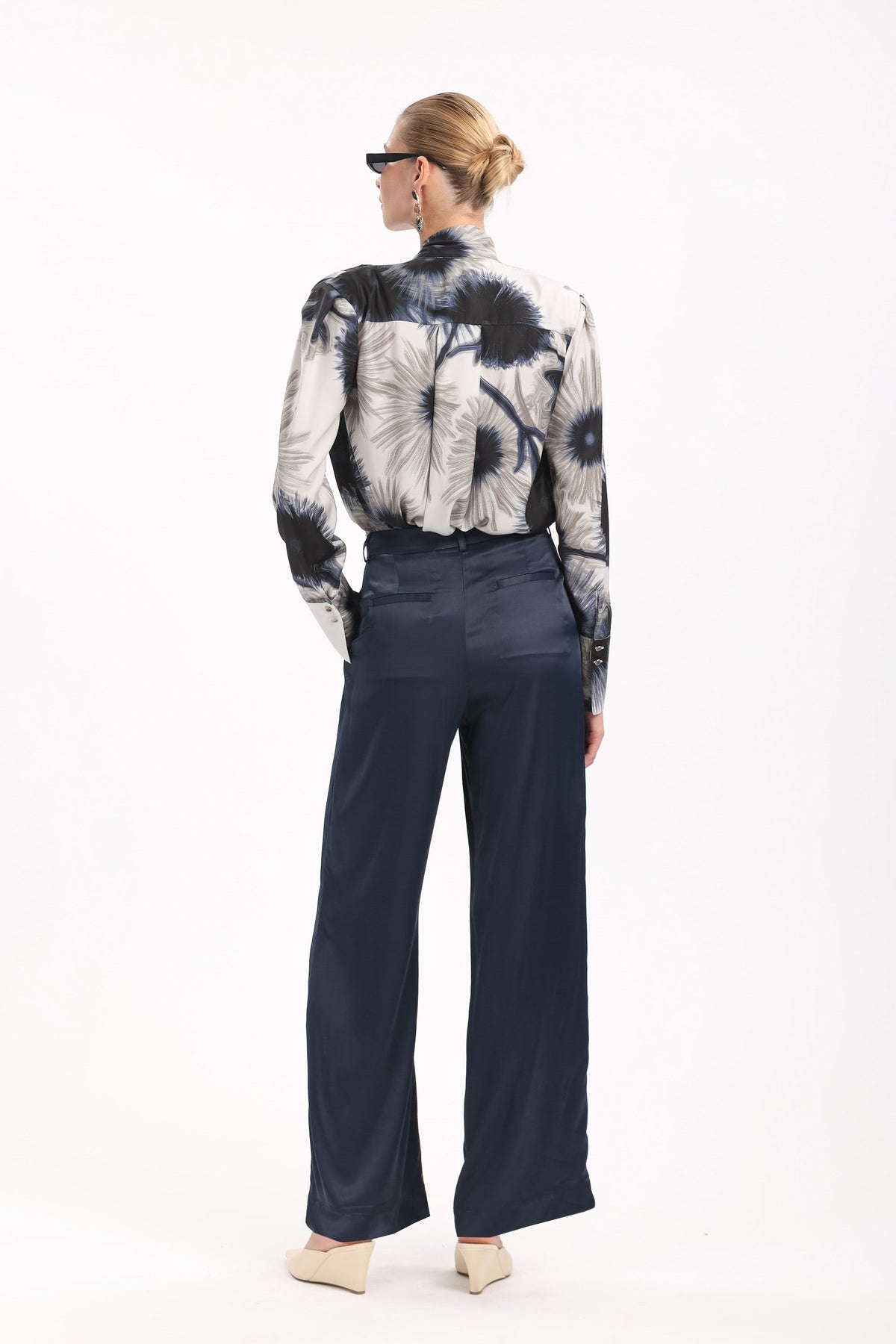 Satin Wide-Leg Pants - MYT Wearables Fall–Winter 2027