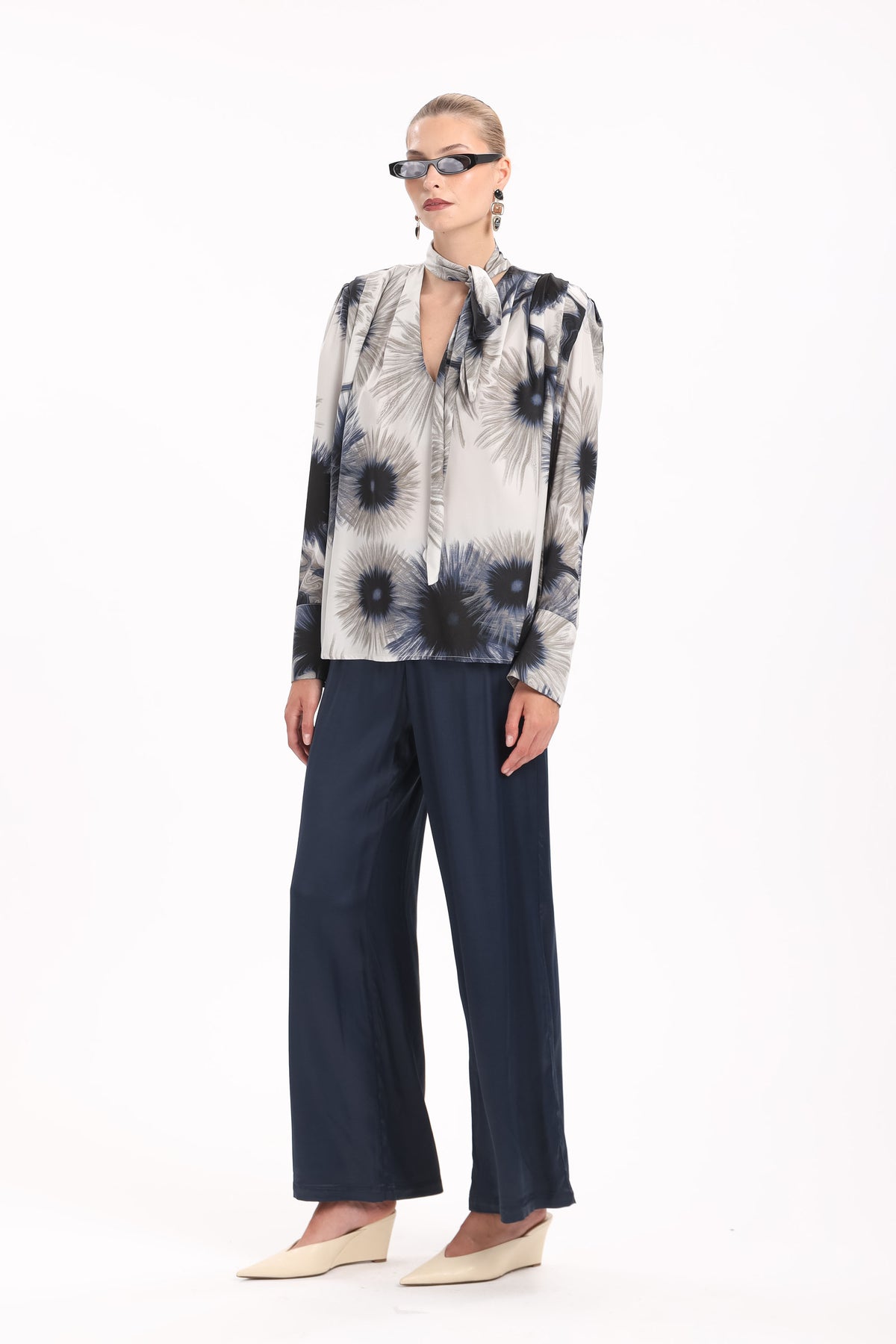 Satin Wide-Leg Pants - MYT Wearables Fall–Winter 2027