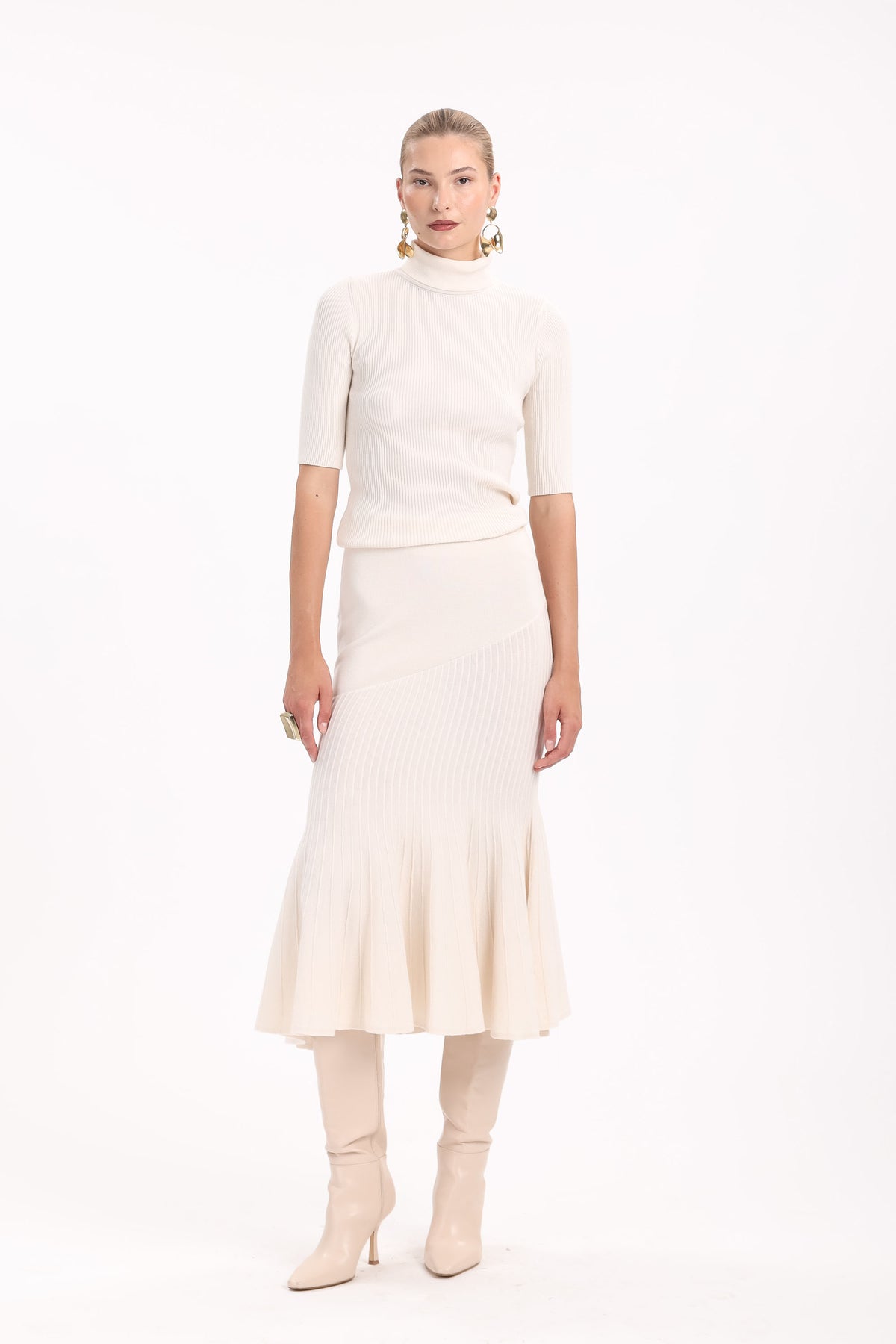 Fluted Knit Skirt - MYT Wearables Fall–Winter 2027