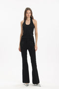 Beaded Flared Pants - MYT Wearables Fall–Winter 2027