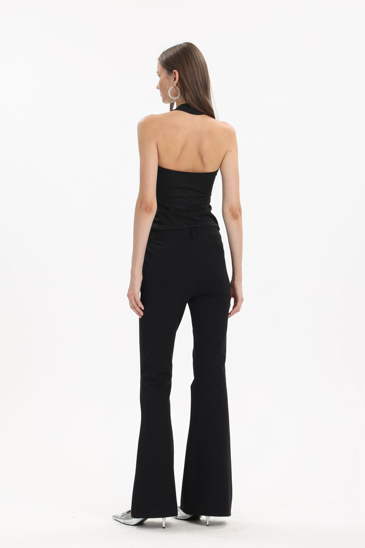 Beaded Flared Pants - MYT Wearables Fall–Winter 2027