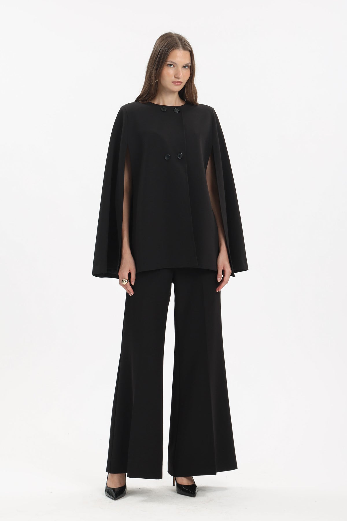 Tailored Cape Jacket - MYT Wearables Fall–Winter 2027