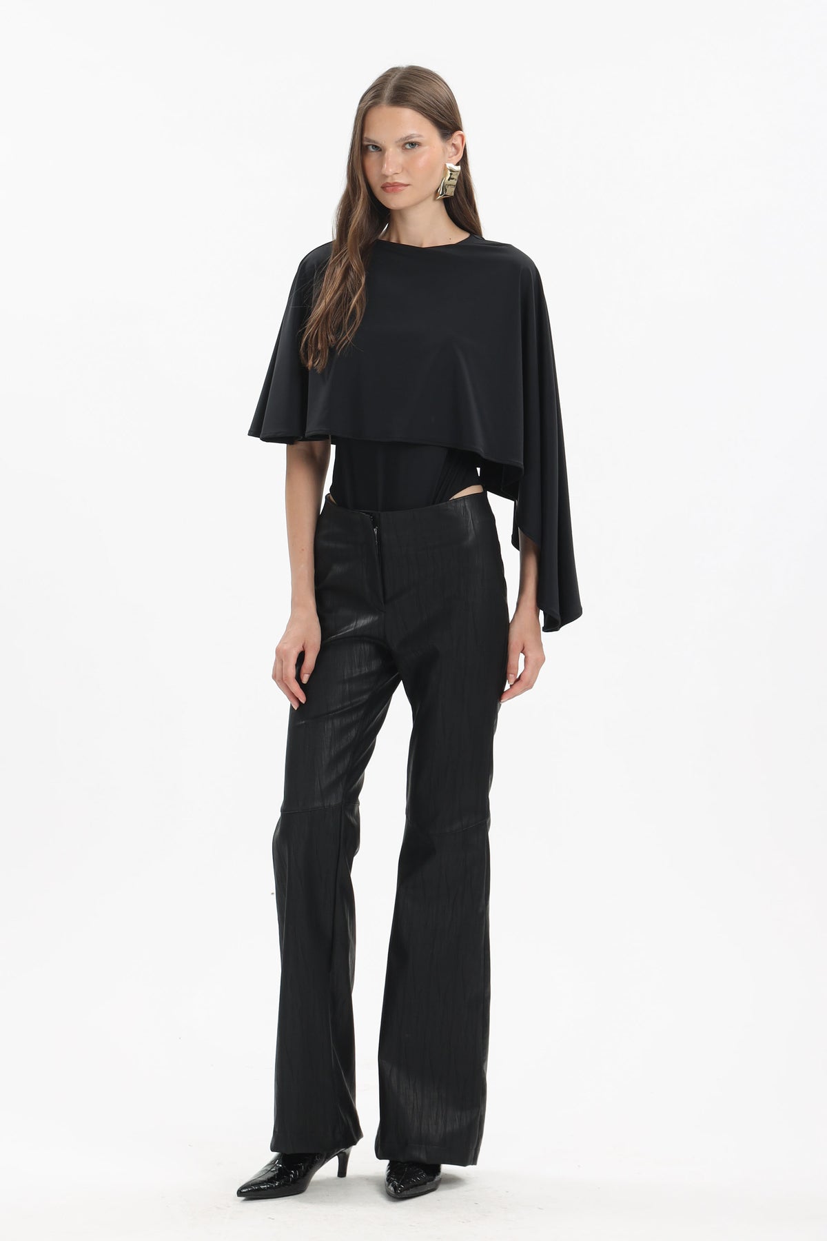 Cape-Sleeve Top - MYT Wearables Fall–Winter 2027