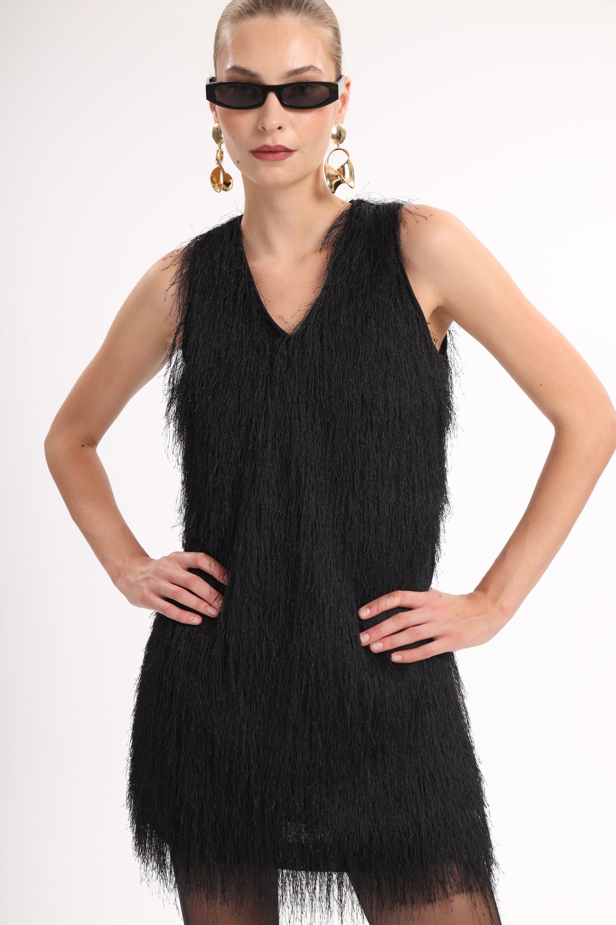 Fringed Mini Dress - MYT Wearables Fall–Winter 2027