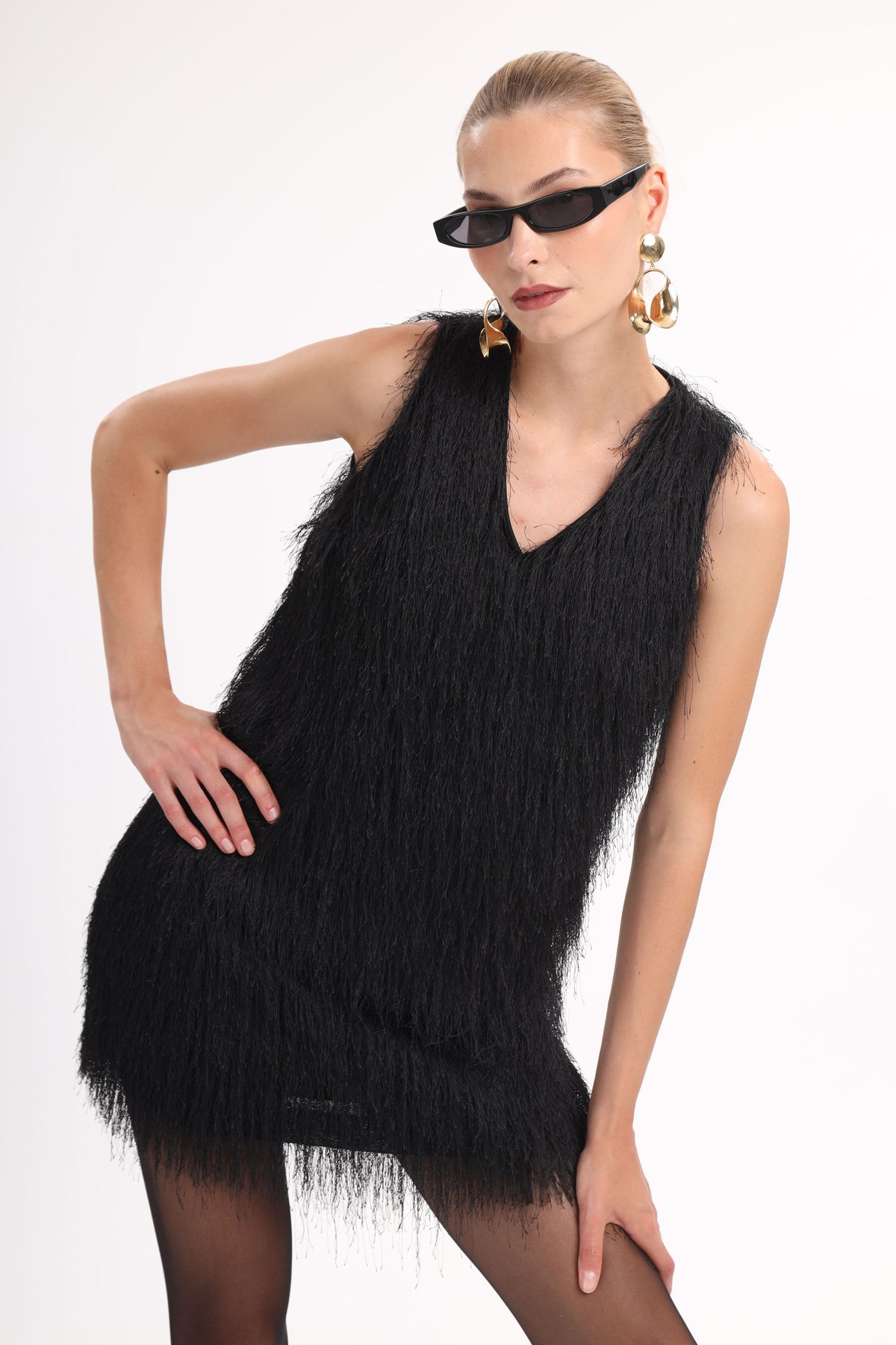 Fringed Mini Dress - MYT Wearables Fall–Winter 2027