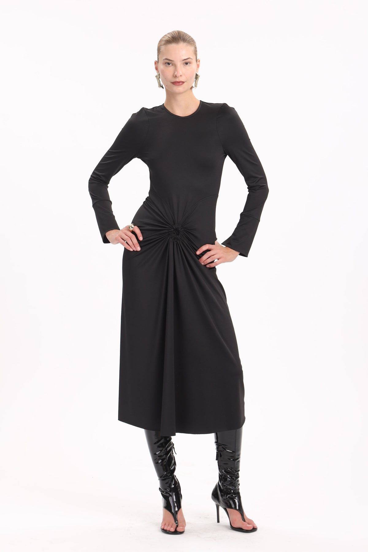 Knot Jersey Dress - MYT Wearables Fall–Winter 2027