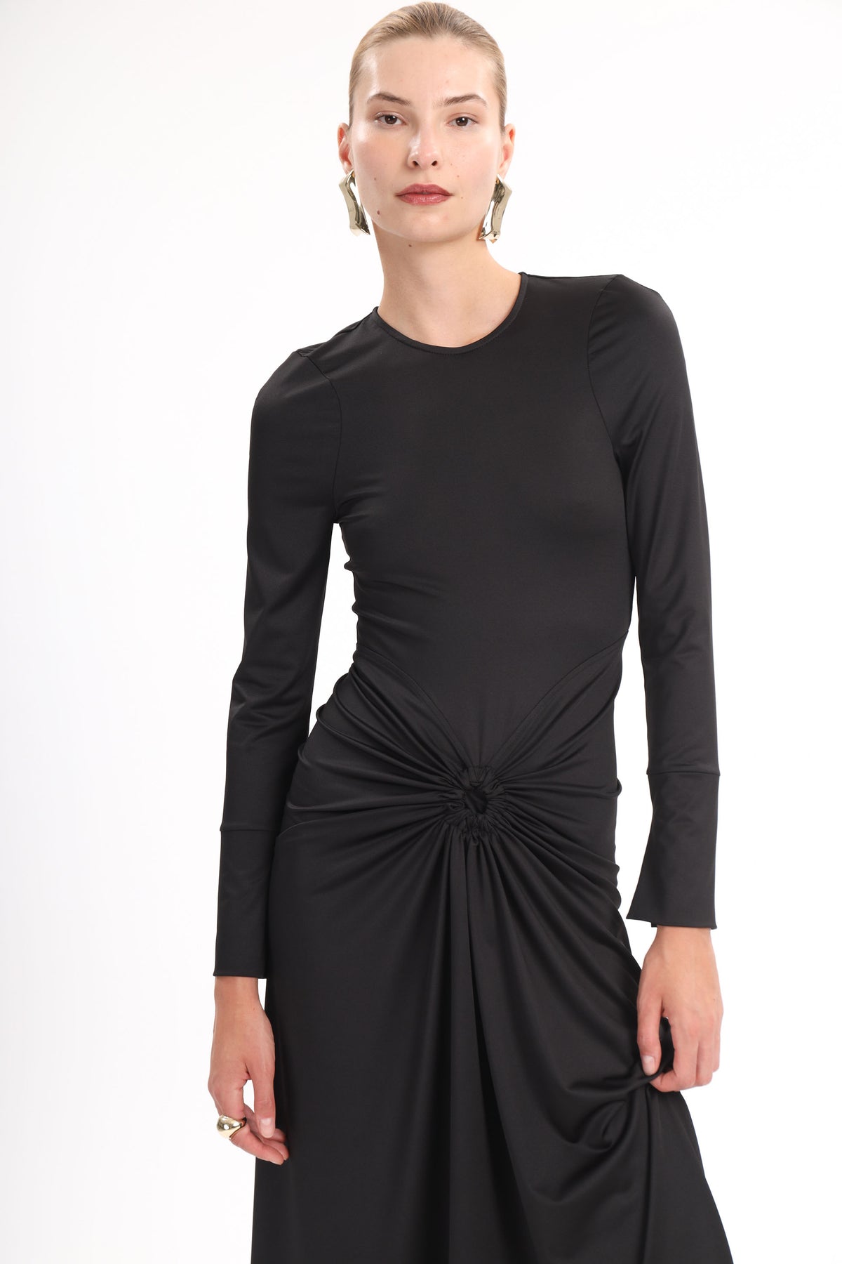 Knot Jersey Dress - MYT Wearables Fall–Winter 2027