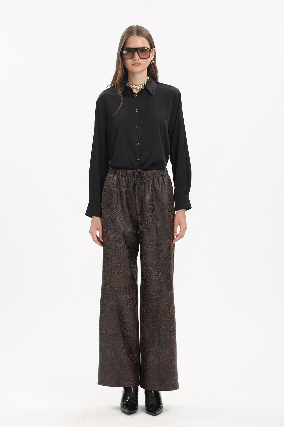 Printed Wide Pants - MYT Wearables Fall–Winter 2027