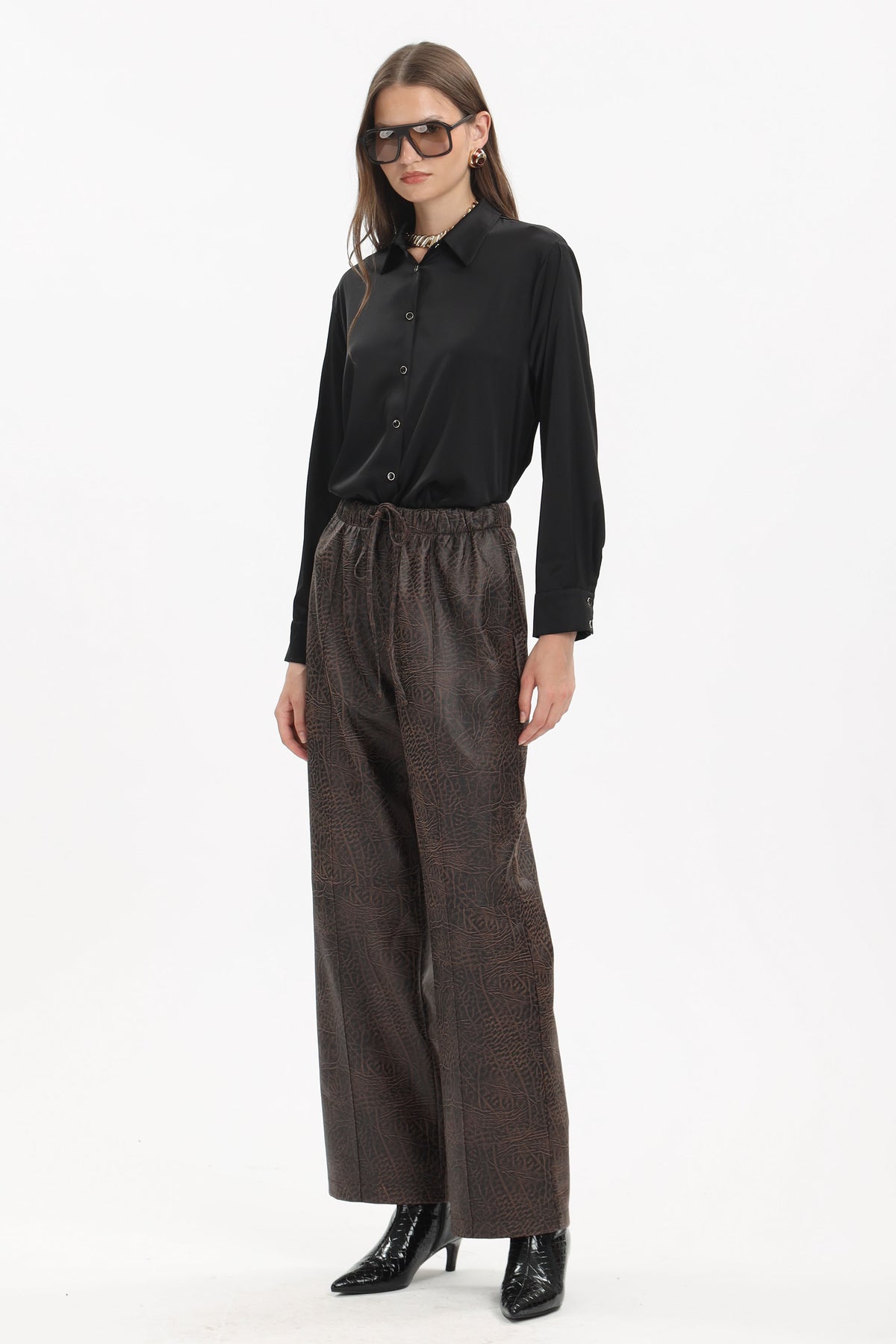 Printed Wide Pants - MYT Wearables Fall–Winter 2027