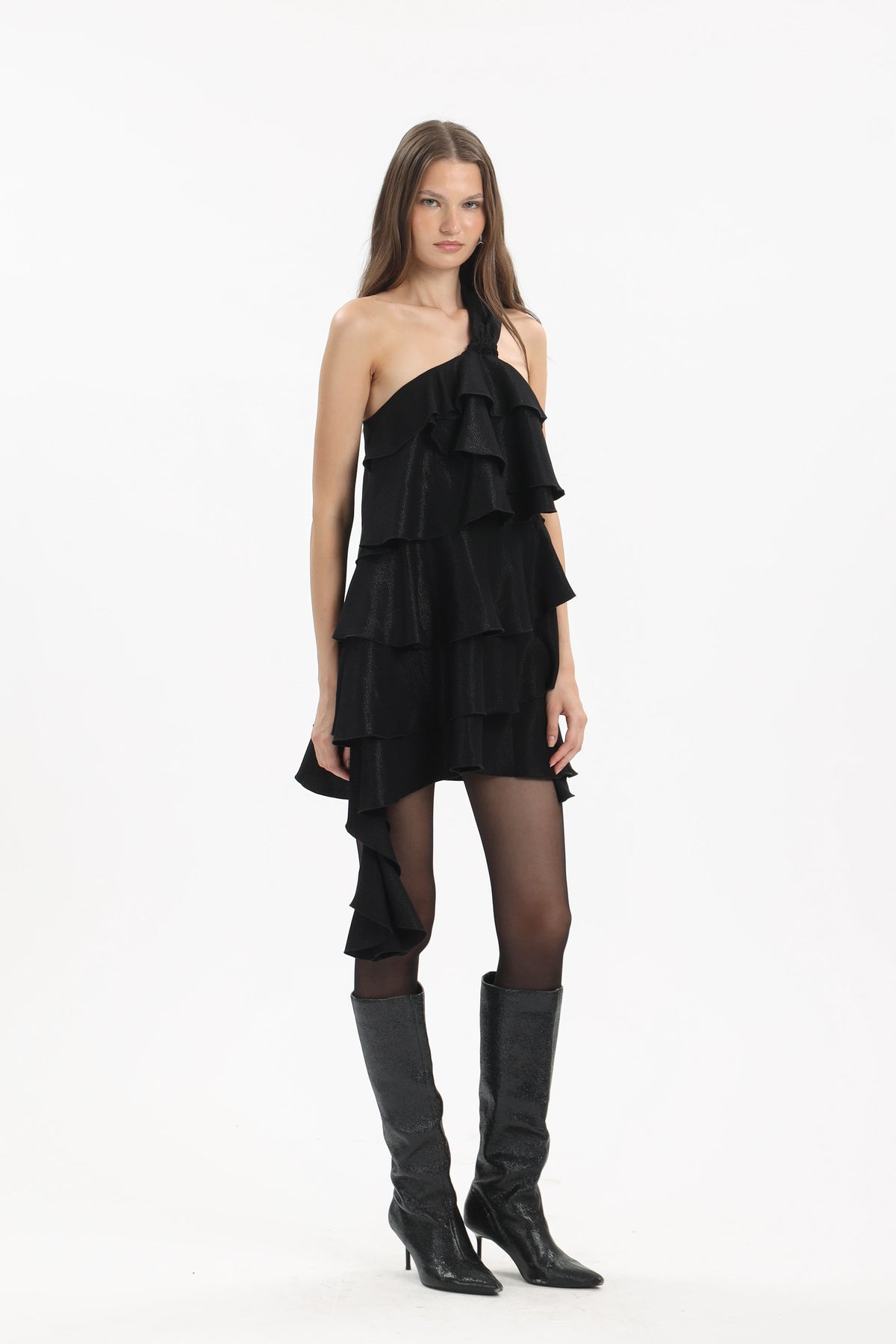Tiered Ruffle Dress - MYT Wearables Fall–Winter 2027