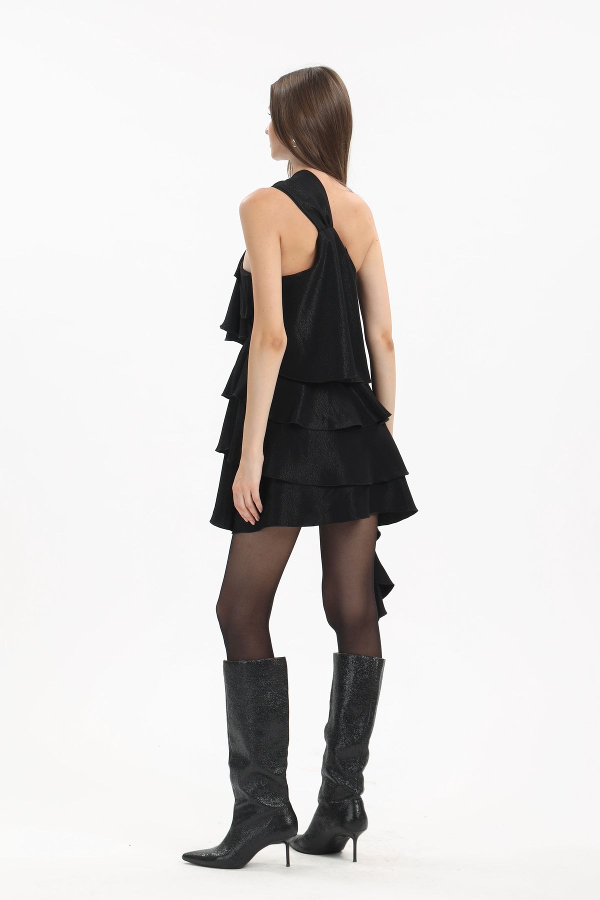 Tiered Ruffle Dress - MYT Wearables Fall–Winter 2027