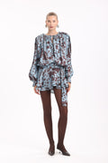 Floral Balloon-Sleeve Mini - MYT Wearables Fall–Winter 2027