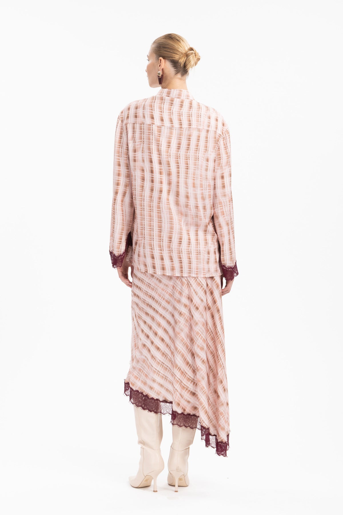 Striped Satin Shirt - MYT Wearables Fall–Winter 2027